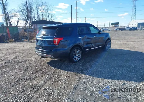 2016 Ford Explorer Limited из США, поврежденный, VIN 1FM5K8F88GGA10736
